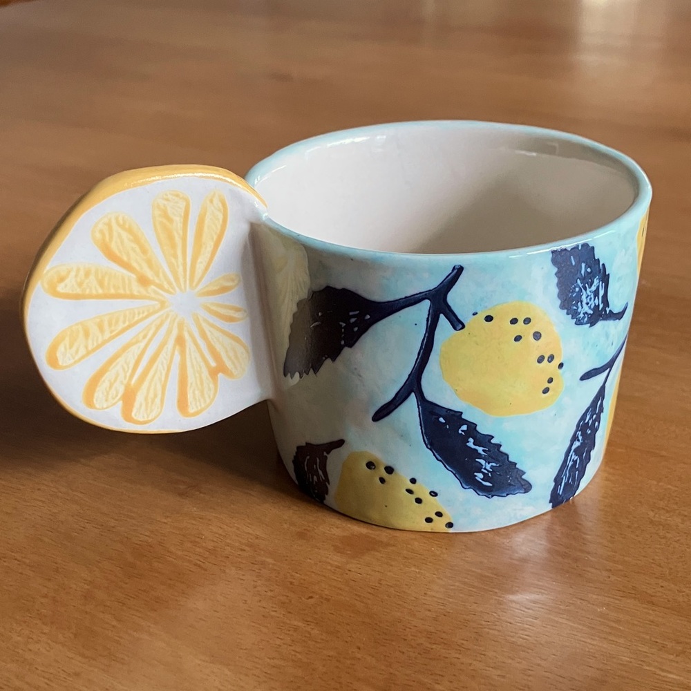 Anthropologie | Lemon Mug